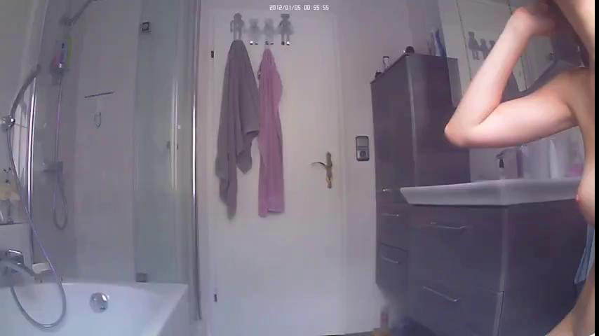 Shower Hidden Cam Upskirt - Watch Shower spy porn series brings another beautiful teen at Voyeurex